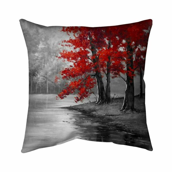 Begin Home Decor 26 x 26 in. Peaceful View-Double Sided Print Indoor Pillow 5541-2626-LA26-1